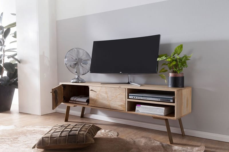 Innella TV-Bänk 145 cm - Trä/natur - Möbler - Vardagsrum - Tv-möbler & mediamöbler - Tv-bänkar