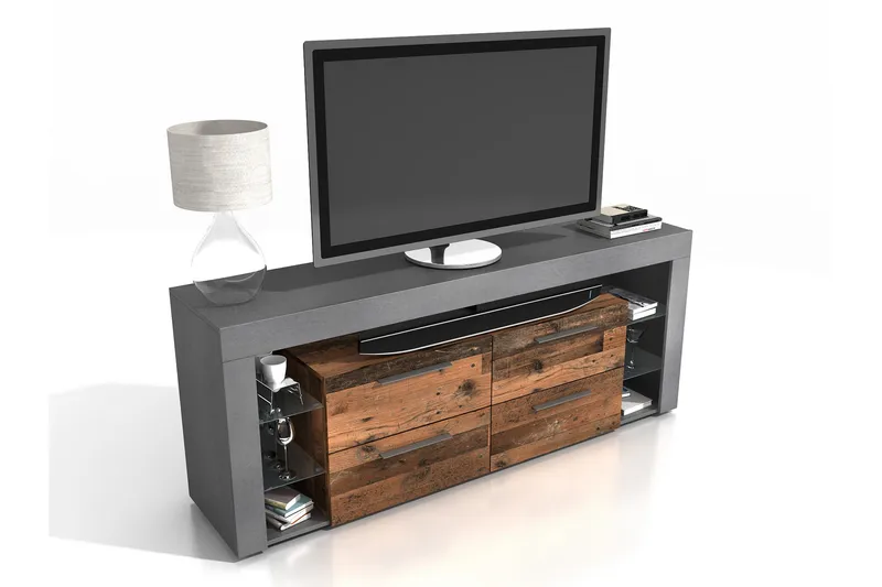 Jernae TV-Bänk 180 cm - Brun - Möbler - Vardagsrum - Tv-möbler & mediamöbler - Tv-bänkar