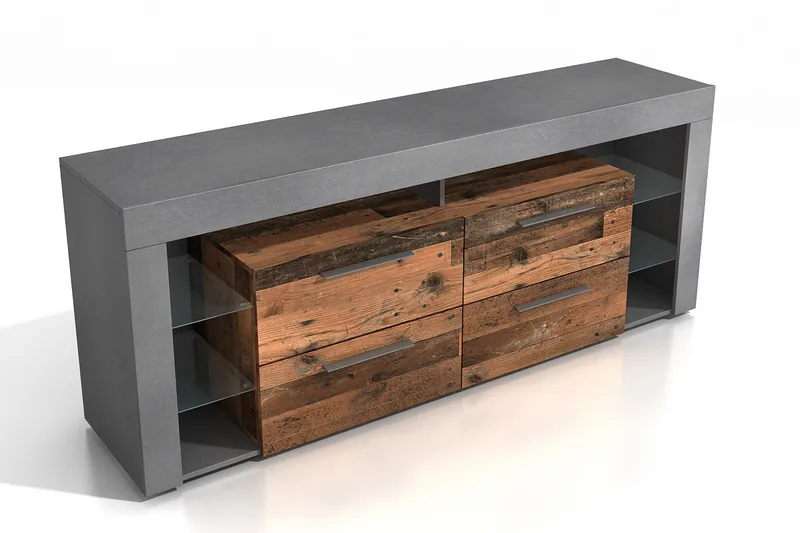 Jernae TV-Bänk 180 cm - Brun - Möbler - Vardagsrum - Tv-möbler & mediamöbler - Tv-bänkar