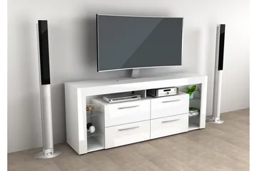 Jernae TV-Bänk 180 cm - Vit - Möbler - Vardagsrum - Tv-möbler & mediamöbler - Tv-bänkar