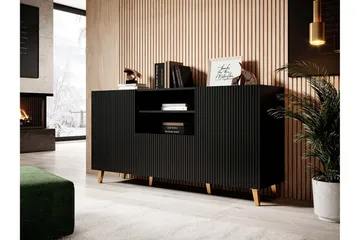 Juniskär Tv-bänk 40x82x150 cm - Svart - Möbler - Vardagsrum - Tv-möbler & mediamöbler - Tv-bänkar