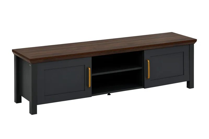 Juntolah Tv-bänk 160x39 cm - Svart - Möbler - Vardagsrum - Tv-möbler & mediamöbler - Tv-bänkar