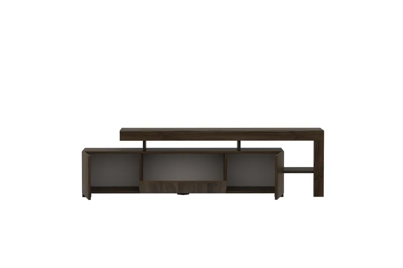 Jurukovo Tv-bänk 192x37 cm Brun - Hanah Home - Möbler - Vardagsrum - Tv-möbler & mediamöbler - Tv-bänkar