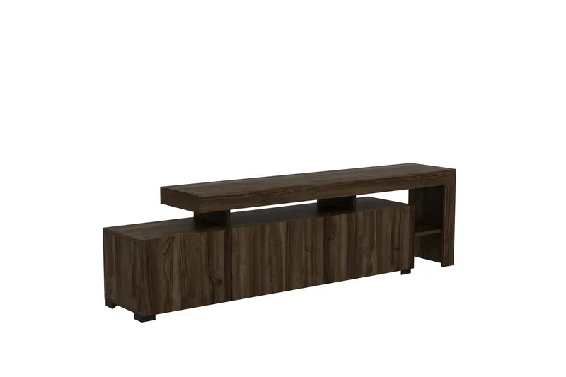 Jurukovo Tv-bänk 192x37 cm Brun - Hanah Home - Möbler - Vardagsrum - Tv-möbler & mediamöbler - Tv-bänkar