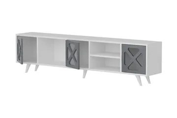 Kallboda TV-Bänk 180 cm - Vit/Grå - Möbler - Vardagsrum - Tv-möbler & mediamöbler - Tv-bänkar