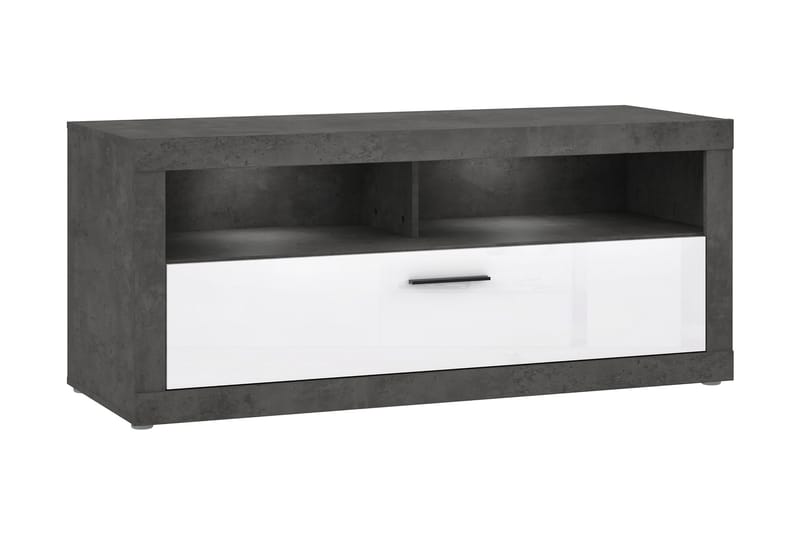 KALOYAN Vägghylla 22x133 cm Grå/Vit - Möbler - Vardagsrum - Tv-möbler & mediamöbler - Tv-bänkar