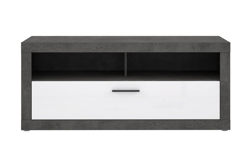KALOYAN Vägghylla 22x133 cm Grå/Vit - Möbler - Vardagsrum - Tv-möbler & mediamöbler - Tv-bänkar