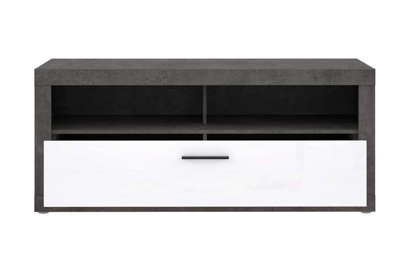 KALOYAN Vägghylla 22x133 cm Grå/Vit - Möbler - Vardagsrum - Tv-möbler & mediamöbler - Tv-bänkar