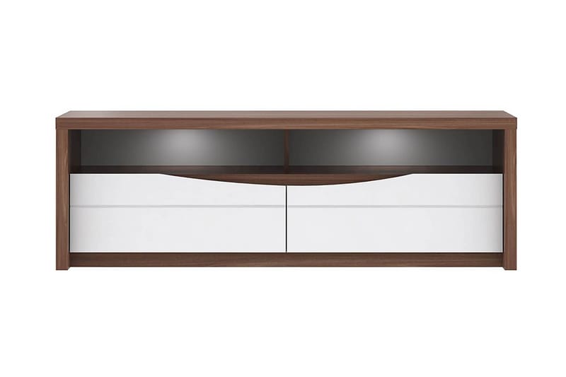 Keoisha TV-Bänk 148 cm - Brun/Vit - Möbler - Vardagsrum - Tv-möbler & mediamöbler - Tv-bänkar