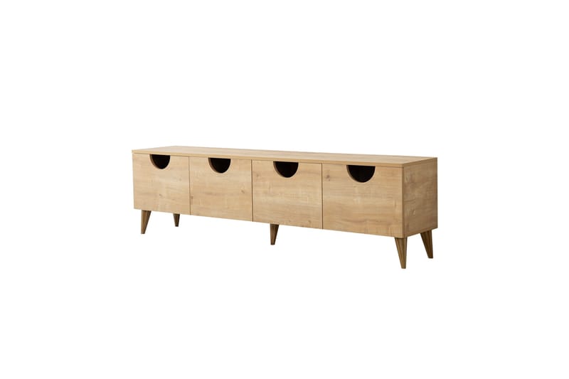 Khalidur Tv-bänk 180 cm - Ek - Möbler - Vardagsrum - Tv-möbler & mediamöbler - Tv-bänkar