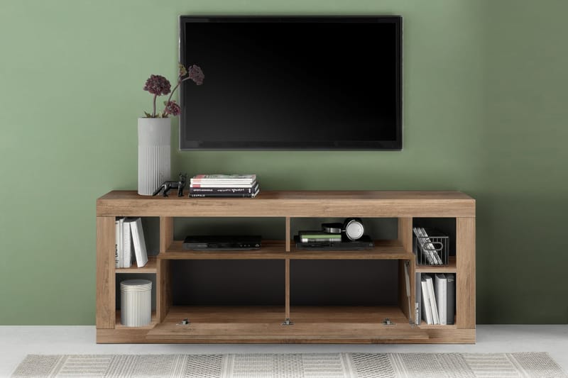 KNIPTON Tv-bänk 42x172x66 cm Brun - Möbler - Vardagsrum - Tv-möbler & mediamöbler - Tv-bänkar