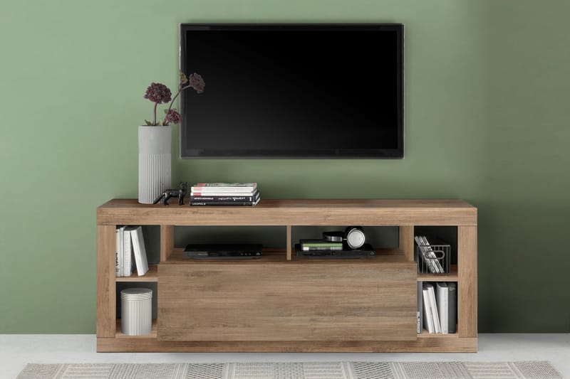 KNIPTON Tv-bänk 42x172x66 cm Brun - Möbler - Vardagsrum - Tv-möbler & mediamöbler - Tv-bänkar