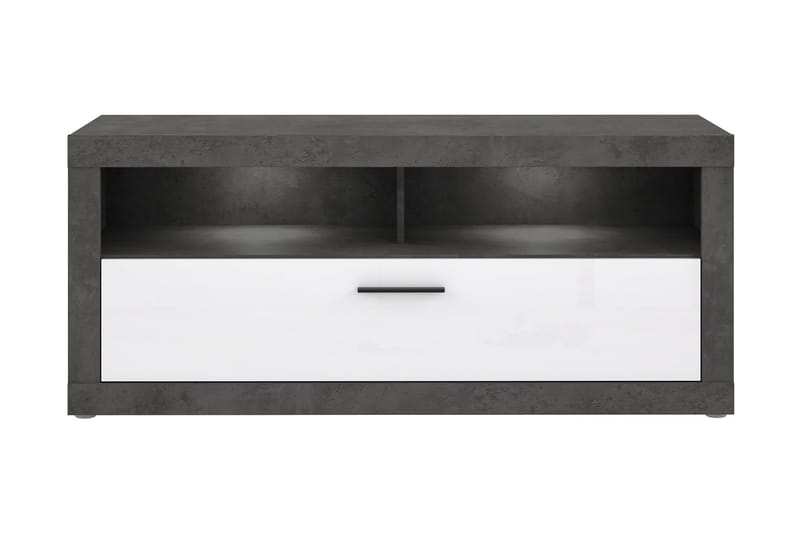 Kranea Tv-bänk 138 cm - Grå/Vit - Möbler - Vardagsrum - Tv-möbler & mediamöbler - Tv-bänkar