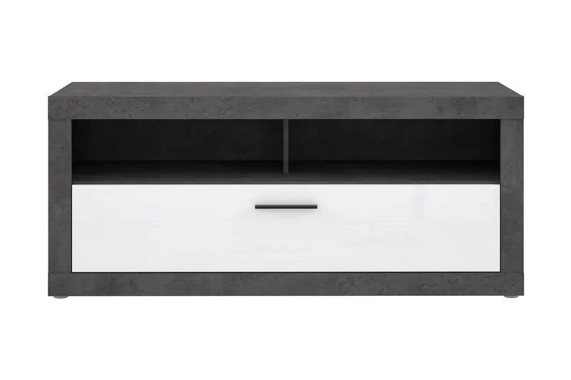 Kranea Tv-bänk 138 cm - Grå/Vit - Möbler - Vardagsrum - Tv-möbler & mediamöbler - Tv-bänkar