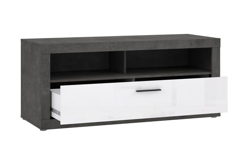 Kranea Tv-bänk 138 cm - Grå/Vit - Möbler - Vardagsrum - Tv-möbler & mediamöbler - Tv-bänkar