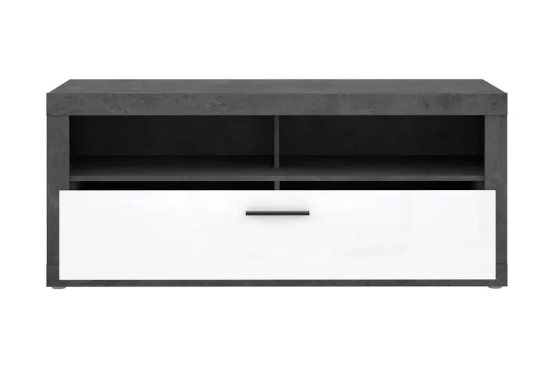 Kranea Tv-bänk 138 cm - Grå/Vit - Möbler - Vardagsrum - Tv-möbler & mediamöbler - Tv-bänkar