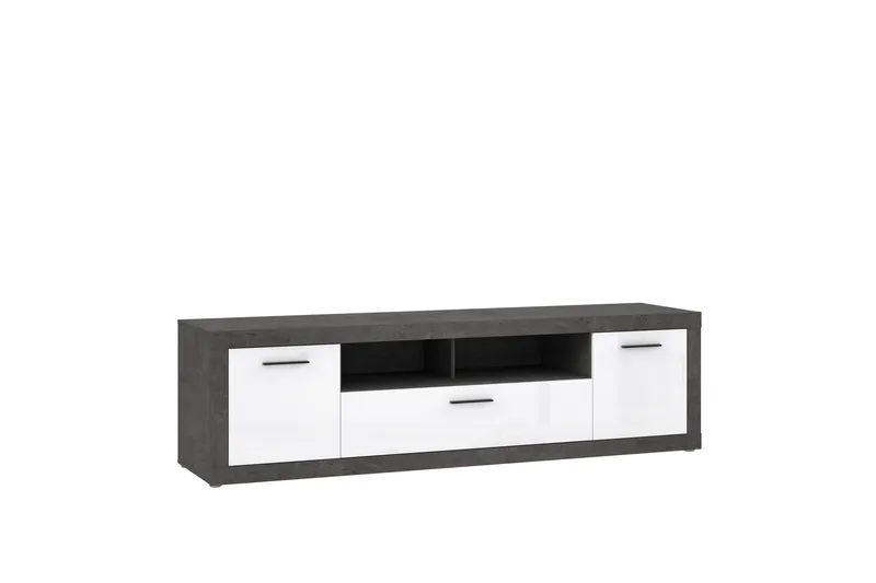 Kranea Tv-bänk 213 cm - Grå/Vit - Möbler - Vardagsrum - Tv-möbler & mediamöbler - Tv-bänkar