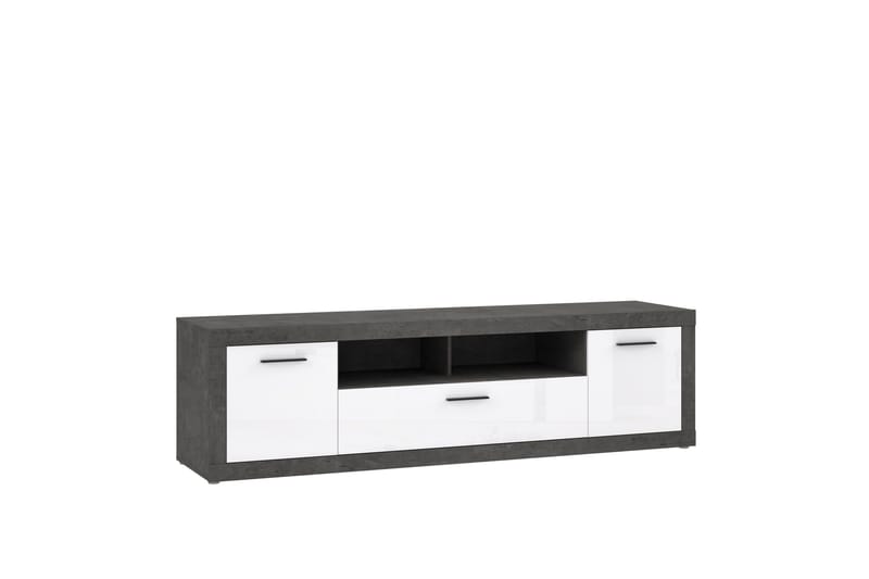 Kranea Tv-bänk 213 cm - Grå/Vit - Möbler - Vardagsrum - Tv-möbler & mediamöbler - Tv-bänkar