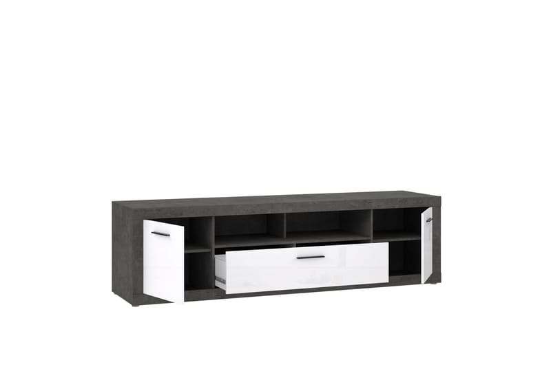 Kranea Tv-bänk 213 cm - Grå/Vit - Möbler - Vardagsrum - Tv-möbler & mediamöbler - Tv-bänkar