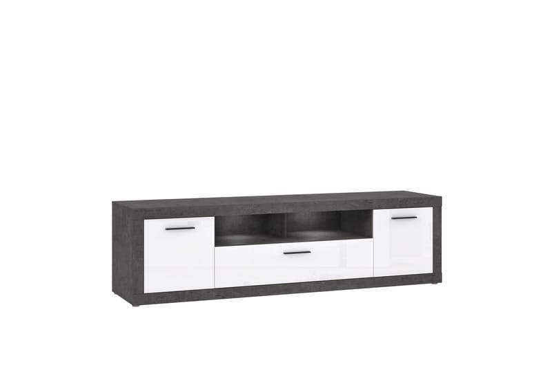 Kranea Tv-bänk 213 cm - Grå/Vit - Möbler - Vardagsrum - Tv-möbler & mediamöbler - Tv-bänkar