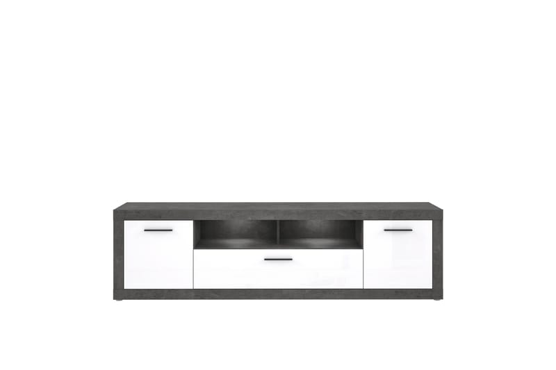 Kranea Tv-bänk 213 cm - Grå/Vit - Möbler - Vardagsrum - Tv-möbler & mediamöbler - Tv-bänkar