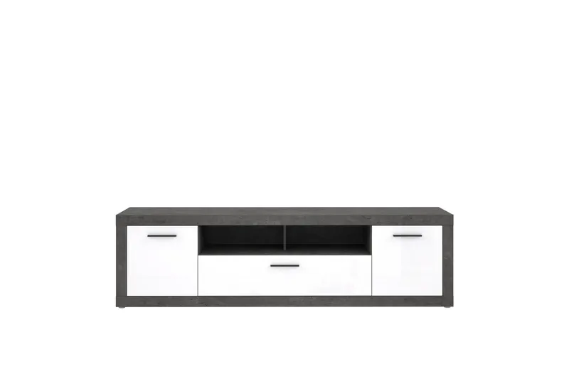 Kranea Tv-bänk 213 cm - Grå/Vit - Möbler - Vardagsrum - Tv-möbler & mediamöbler - Tv-bänkar