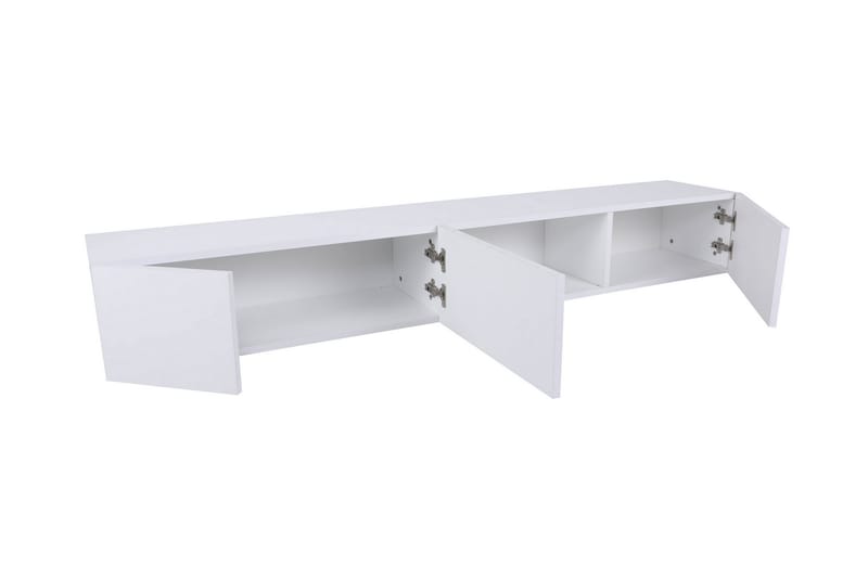 LAGENEU Tv-bänk 180 cm Vit - Möbler - Vardagsrum - Tv-möbler & mediamöbler - Tv-bänkar