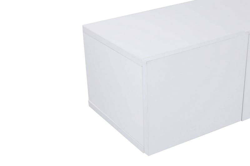 LAGENEU Tv-bänk 180 cm Vit - Möbler - Vardagsrum - Tv-möbler & mediamöbler - Tv-bänkar