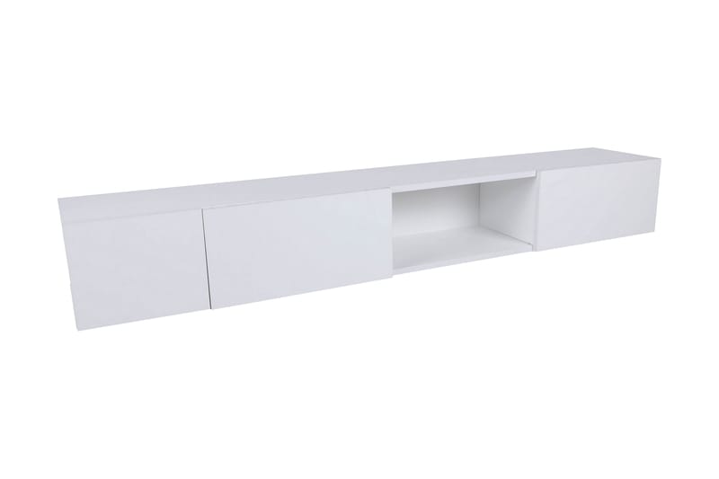 LAGENEU Tv-bänk 180 cm Vit - Möbler - Vardagsrum - Tv-möbler & mediamöbler - Tv-bänkar