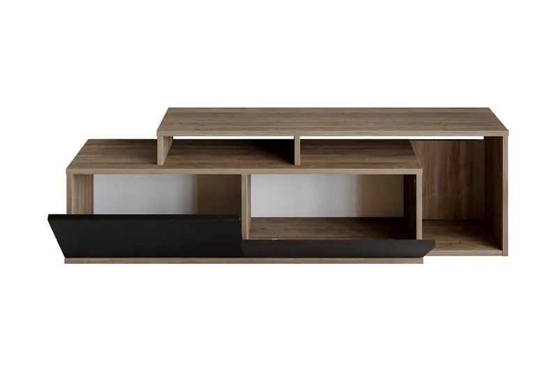 Lameyze Tv-bänk 150 cm - Mörkbrun/Svart - Möbler - Vardagsrum - Tv-möbler & mediamöbler - Tv-bänkar