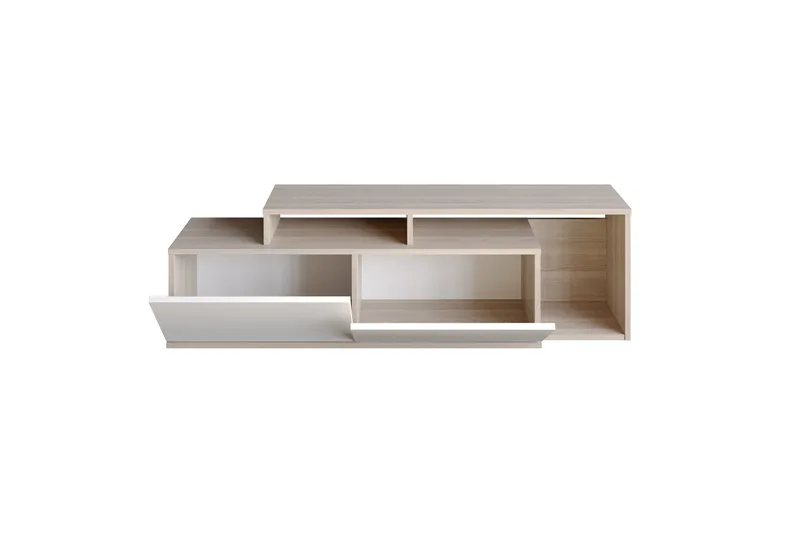 Lameyze Tv-bänk 150 cm - Natur/Vit - Möbler - Vardagsrum - Tv-möbler & mediamöbler - Tv-bänkar