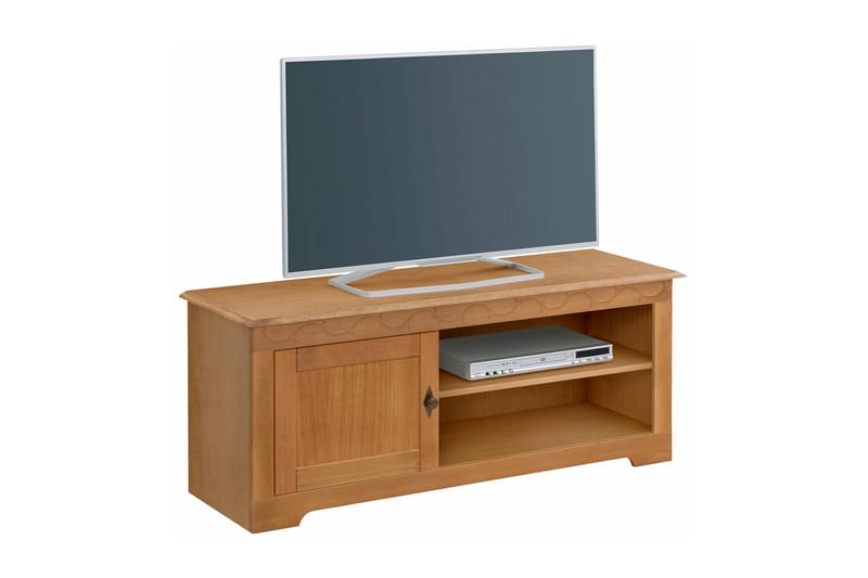 LAWSON TV-bänk 125 Brun - Möbler - Vardagsrum - Tv-möbler & mediamöbler - Tv-bänkar