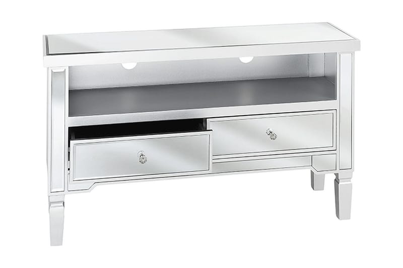 LEIST TV-Bänk 100 cm Silver - Möbler - Vardagsrum - Tv-möbler & mediamöbler - Tv-bänkar