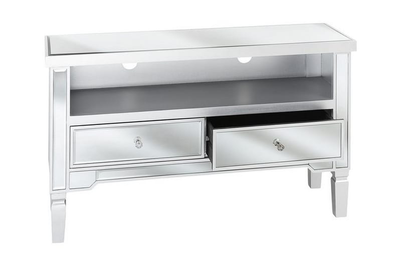 LEIST TV-Bänk 100 cm Silver - Möbler - Vardagsrum - Tv-möbler & mediamöbler - Tv-bänkar
