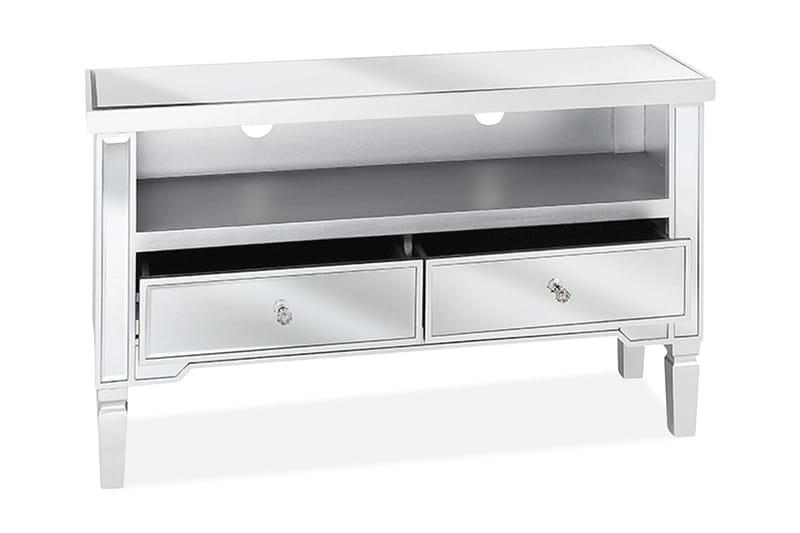 LEIST TV-Bänk 100 cm Silver - Tv-bänkar