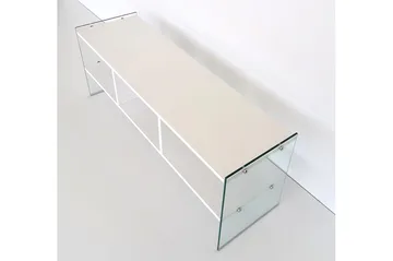 Lekkenne TV-bänk 122 cm - Vit - Möbler - Vardagsrum - Tv-möbler & mediamöbler - Tv-bänkar