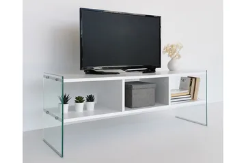 Lekkenne TV-bänk 122 cm - Vit - Möbler - Vardagsrum - Tv-möbler & mediamöbler - Tv-bänkar