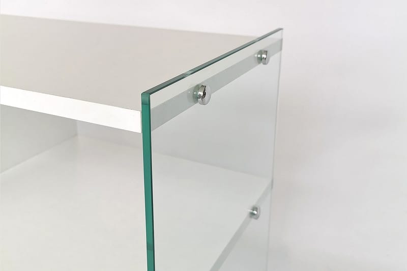 Lekkenne TV-bänk 122 cm - Vit - Möbler - Vardagsrum - Tv-möbler & mediamöbler - Tv-bänkar