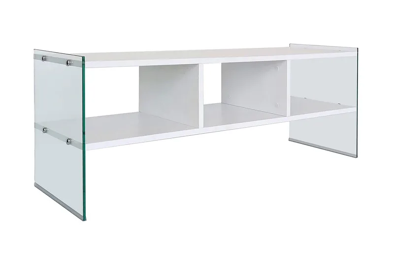 Lekkenne TV-bänk 122 cm, Vit