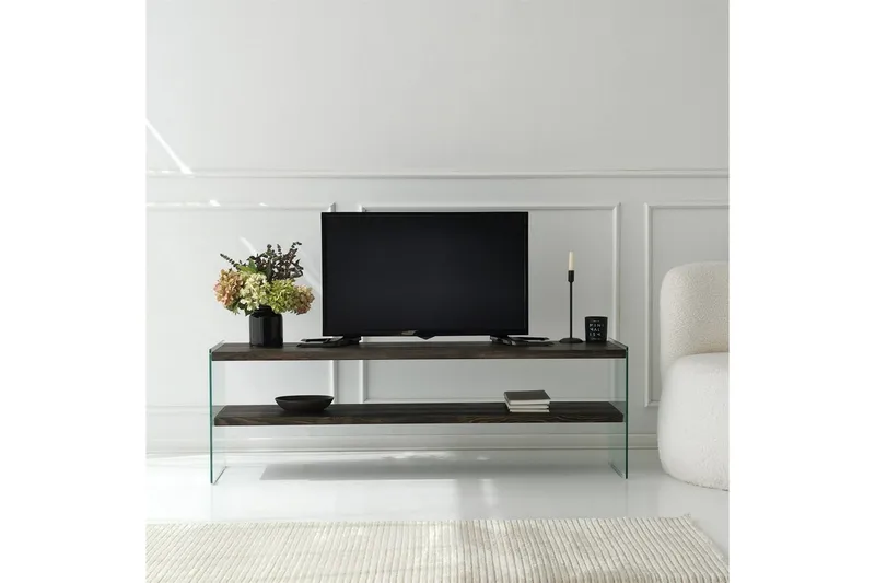 Lepinas Tv-bänk 140 cm - Antracit - Möbler - Vardagsrum - Tv-möbler & mediamöbler - Tv-bänkar