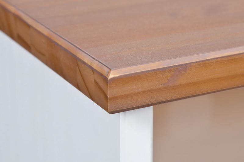 Livesey TV-bänk 180 cm - Vit/Brun - Möbler - Vardagsrum - Tv-möbler & mediamöbler - Tv-bänkar