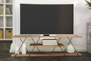 Ljusfors TV-bänk 120 cm - Valnöt - Möbler - Vardagsrum - Tv-möbler & mediamöbler - Tv-bänkar
