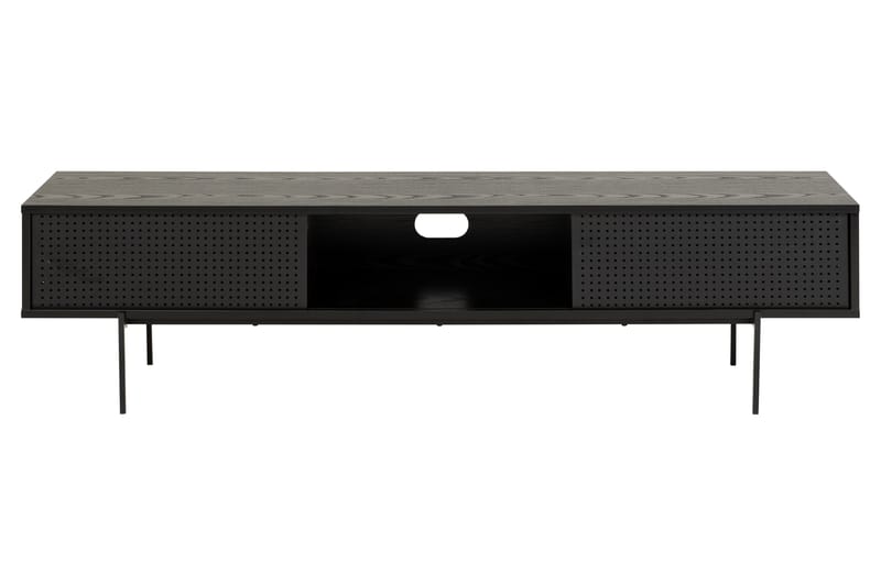 LOPESI Tv-bänk 40 cm Svart - Möbler - Vardagsrum - Tv-möbler & mediamöbler - Tv-bänkar