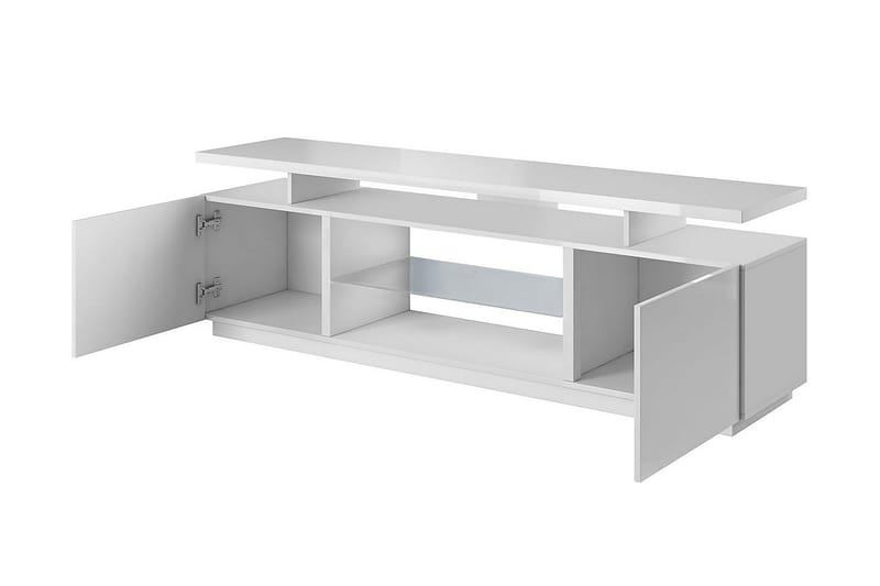 LUDWIG TV-bänk 180 cm Svart - Möbler - Vardagsrum - Tv-möbler & mediamöbler - Tv-bänkar