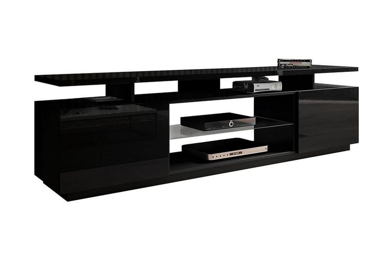 LUDWIG TV-bänk 180 cm Svart