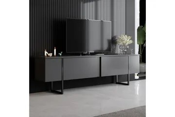 Luxe Tv-bänk 180x50 cm Svart - Hanah Home - Möbler - Vardagsrum - Tv-möbler & mediamöbler - Tv-bänkar