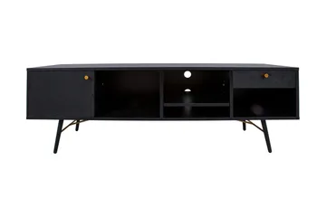 Luxemburg Tv-Bänk Svart/Koppar - Möbler - Vardagsrum - Tv-möbler & mediamöbler - Tv-bänkar