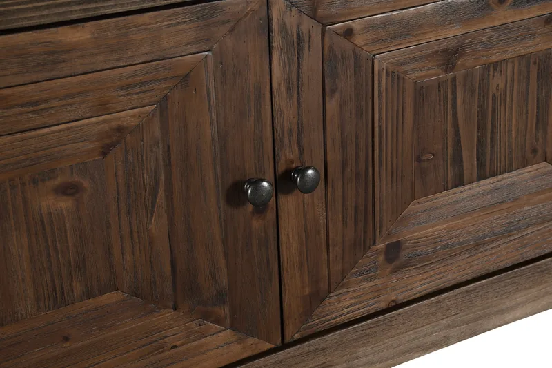 Lyon TV-bänk 200 cm - Ljus Natur - Möbler - Vardagsrum - Tv-möbler & mediamöbler - Tv-bänkar