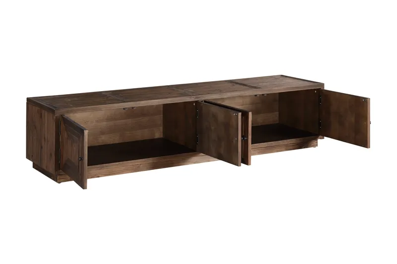 Lyon TV-bänk 200 cm - Ljus Natur - Möbler - Vardagsrum - Tv-möbler & mediamöbler - Tv-bänkar