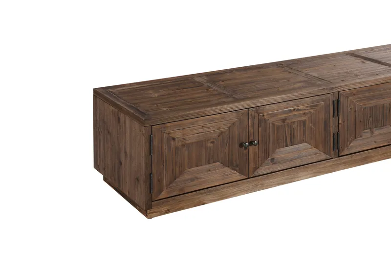 Lyon TV-bänk 200 cm - Ljus Natur - Möbler - Vardagsrum - Tv-möbler & mediamöbler - Tv-bänkar